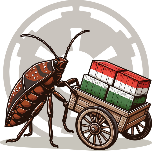 A Birodalom szekerét tolom (poloska)