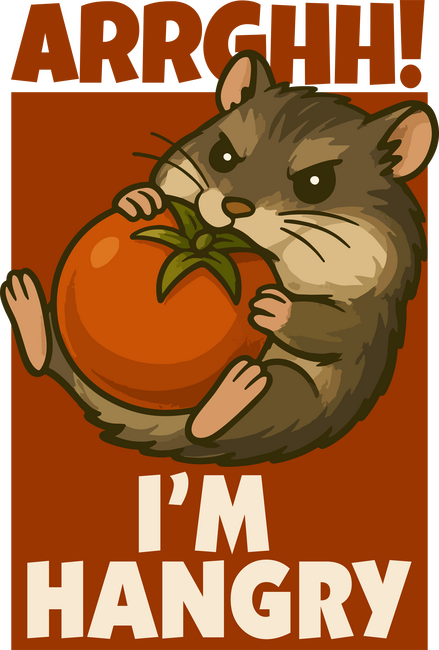 Hangry hamster