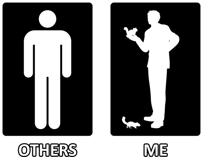 Others vs. Me (férfi) - mókus