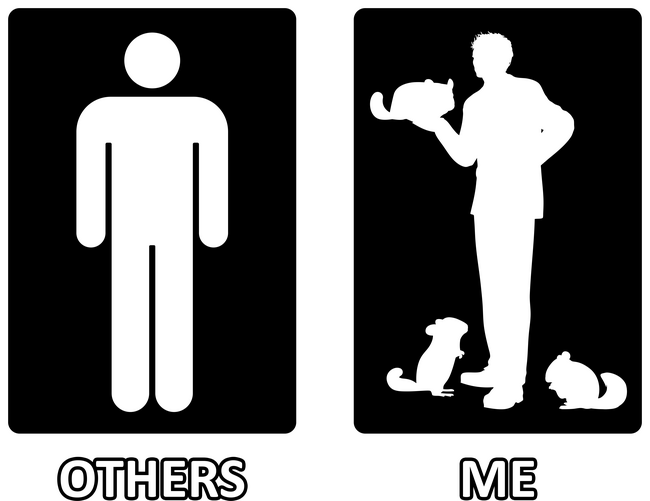 Others vs. Me (férfi) - csincsilla