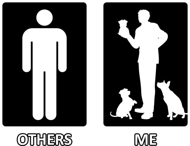 Others vs. Me (férfi) - kutya