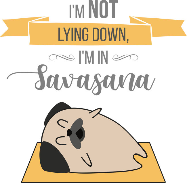 Savászana - kutya
