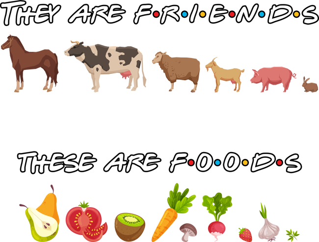 Friends and foods