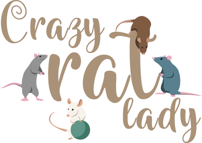 Crazy rat lady