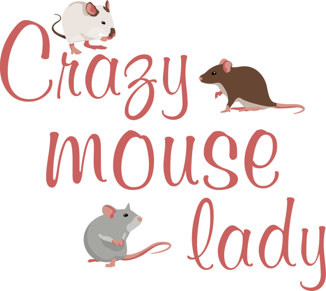 Crazy mouse lady
