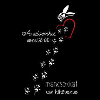 A szívemhez vezető út mancsokkal van kikövezve (fehér)