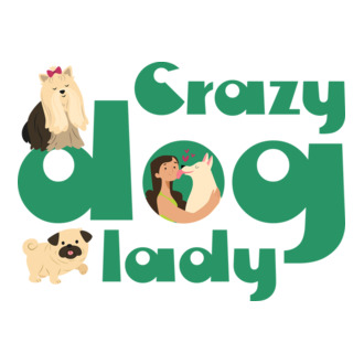 Crazy dog lady