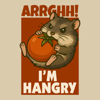 Hangry hamster