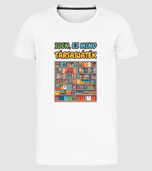  minta fehér pólón