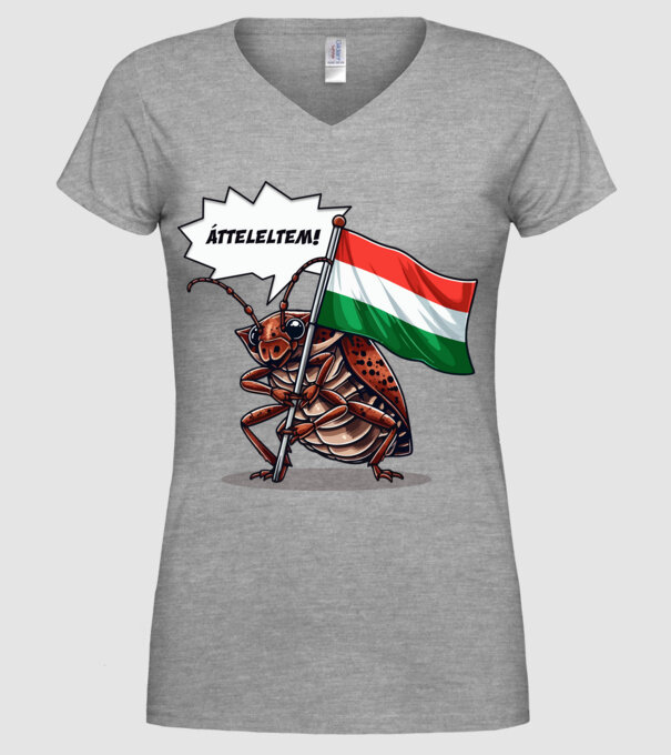  minta szürke pólón