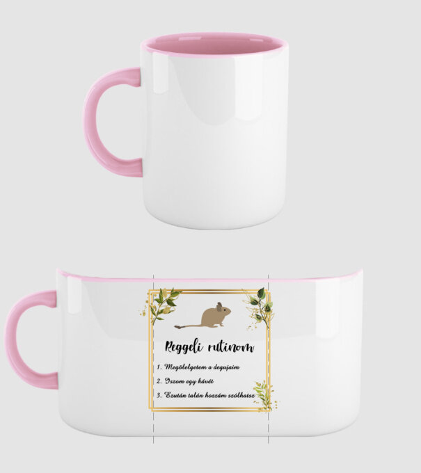  minta világos rózsaszín pólón