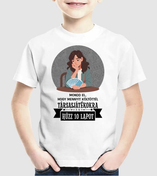  minta fehér pólón