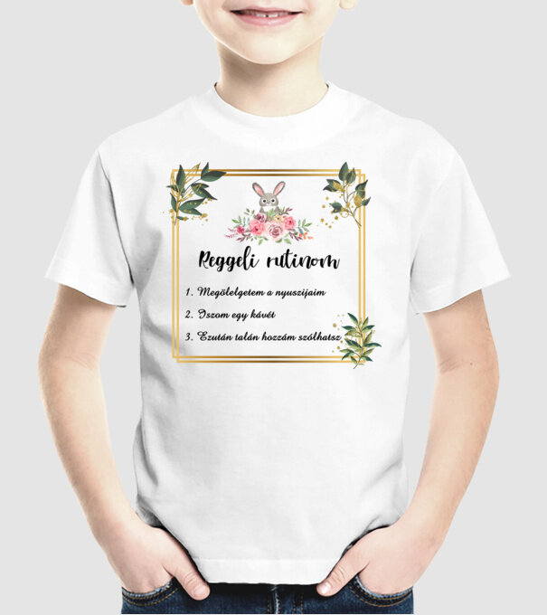  minta fehér pólón
