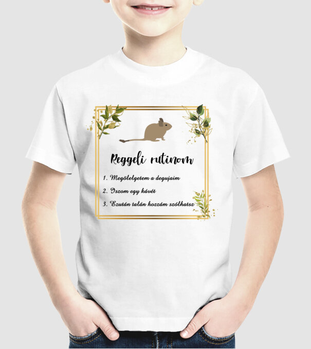  minta fehér pólón