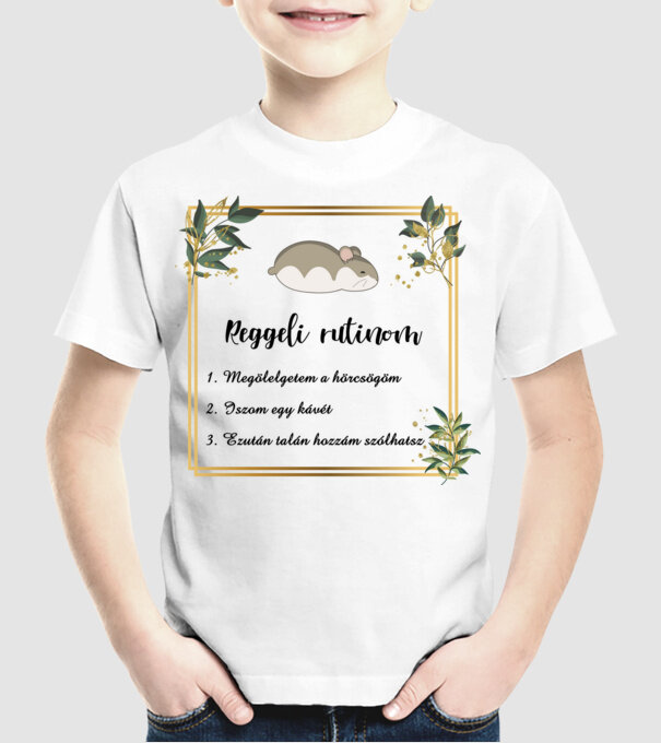  minta fehér pólón