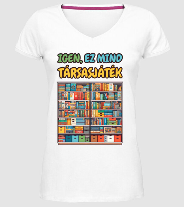  minta fehér pólón