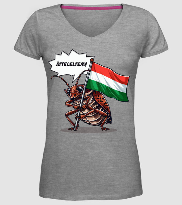  minta szürke pólón