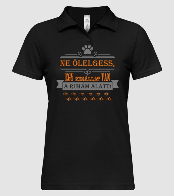  minta fekete pólón
