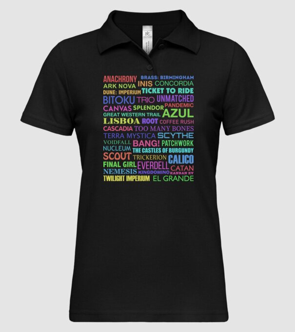  minta fekete pólón