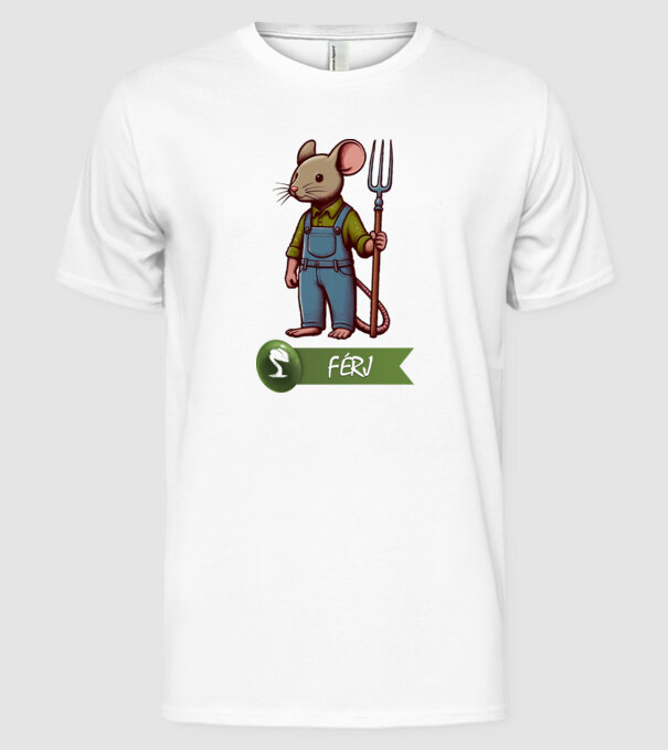  minta fehér pólón