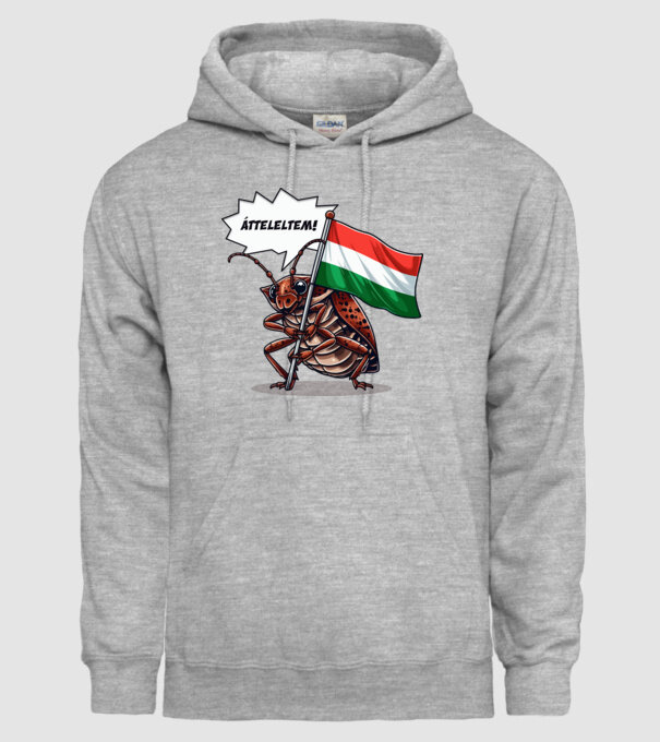  minta szürke pólón
