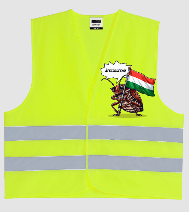  minta neonsárga pólón