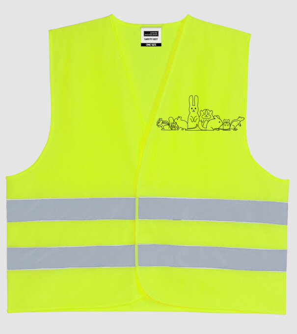 minta neonsárga pólón