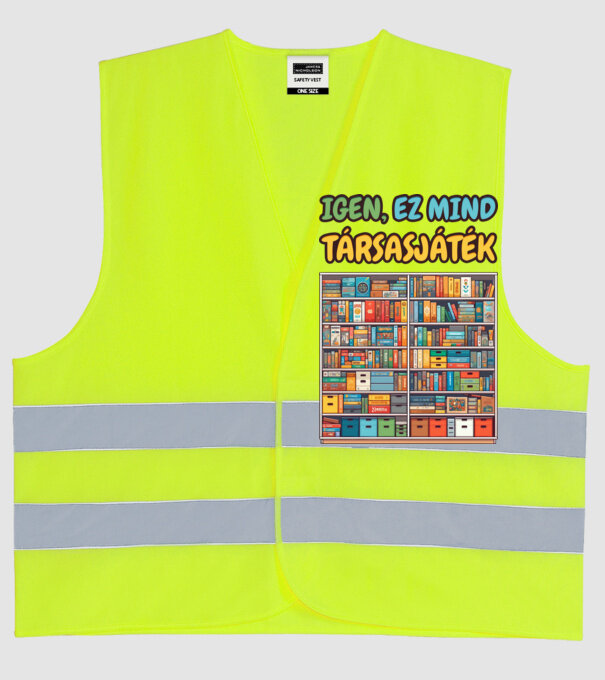  minta neonsárga pólón