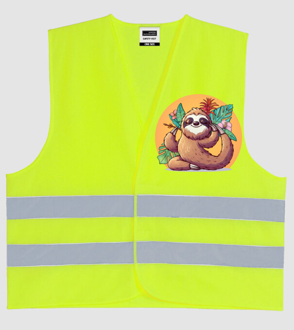  minta neonsárga pólón
