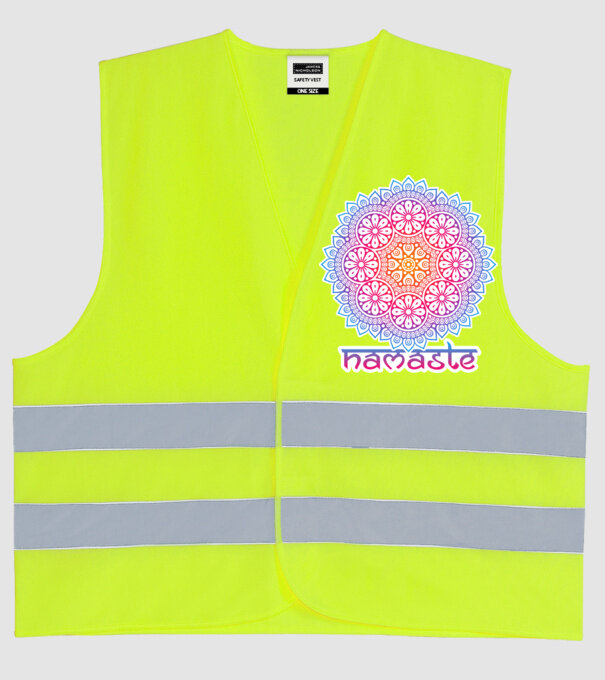  minta neonsárga pólón