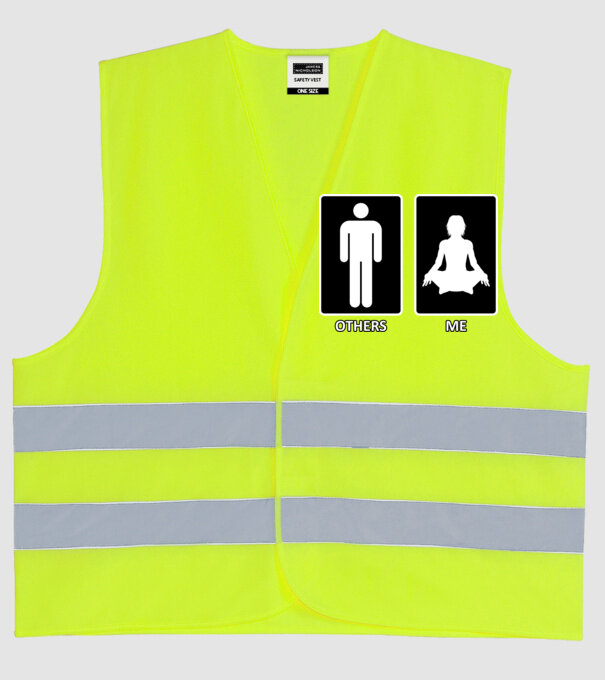  minta neonsárga pólón