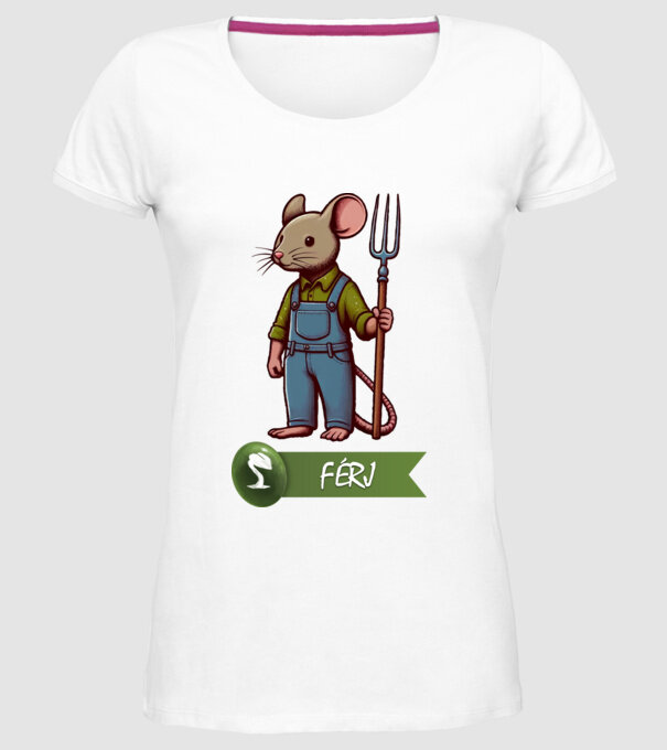  minta fehér pólón