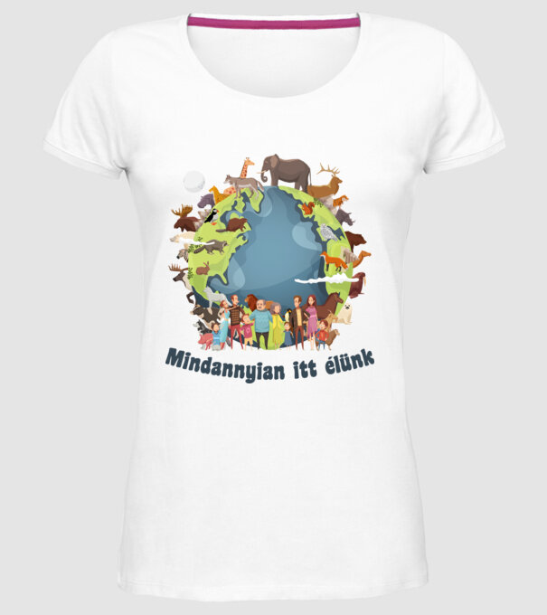  minta fehér pólón