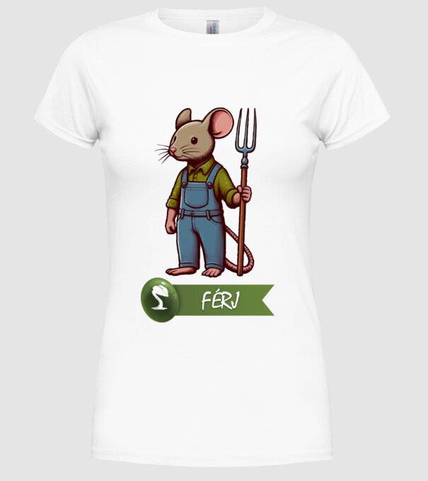  minta fehér pólón