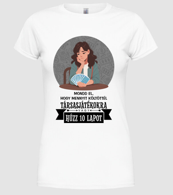  minta fehér pólón