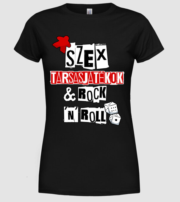  minta fekete pólón