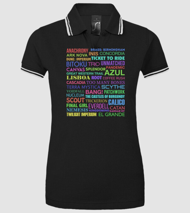  minta fekete pólón