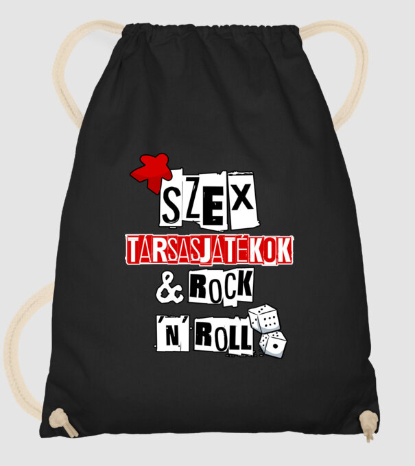  minta fekete pólón