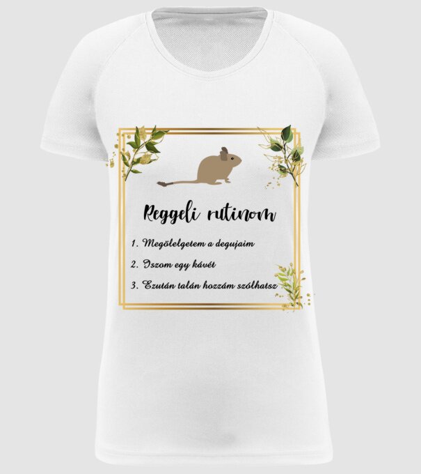  minta fehér pólón