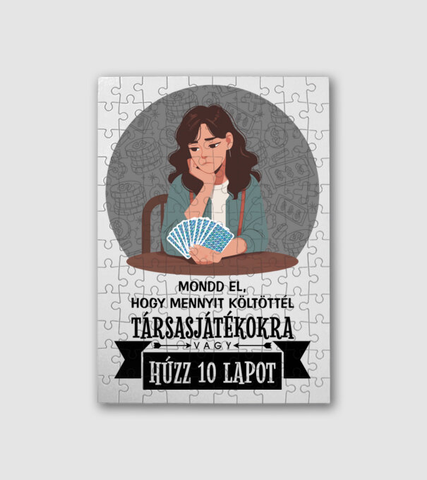  minta fehér pólón