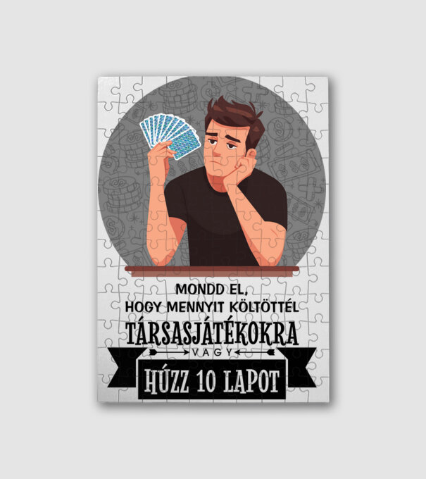  minta fehér pólón