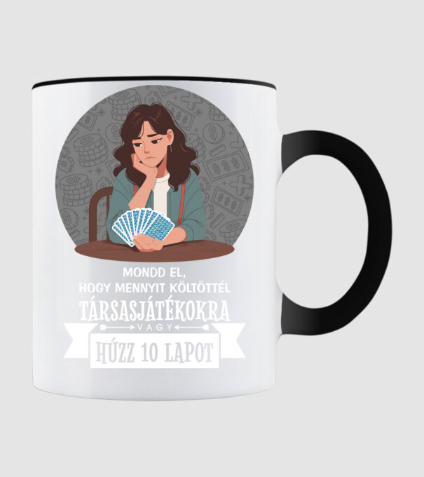  minta fekete pólón