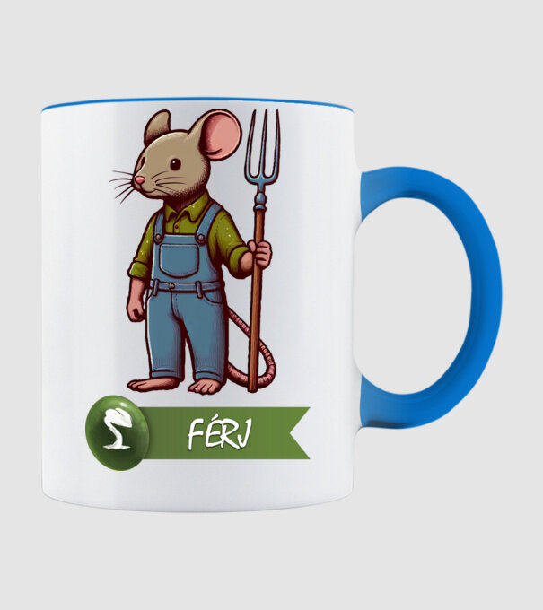  minta világoskék pólón