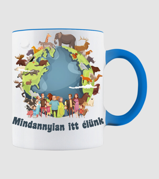  minta világoskék pólón