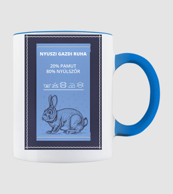 minta világoskék pólón