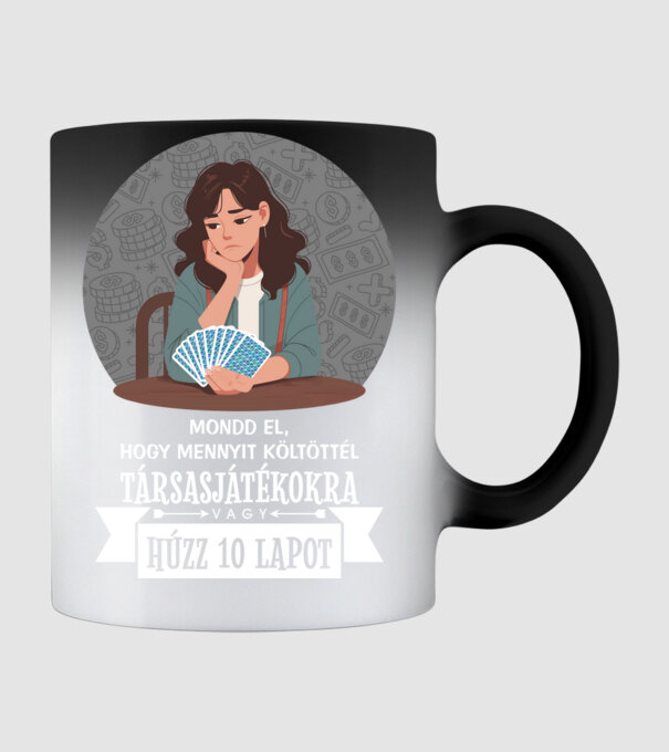  minta fekete pólón