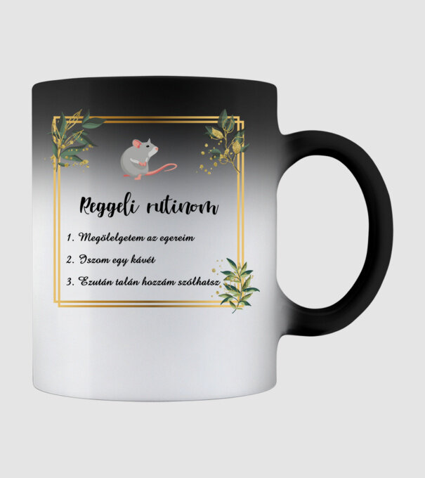 minta fekete pólón